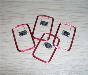 JTRFID 30*20MM NTAG215芯片504BIT存儲13.56MHZ高(gāo)頻ISO14443A協議NFC标簽專用芯片線圈NFC裸标簽
