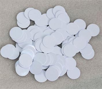 JTRFID2001 ISO14443A協議Mifare1S50芯片錢(qián)币卡IC圓形卡M1圓形标簽