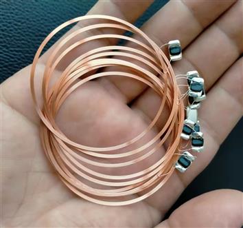 52MM Ultralight芯片焊接天線NFC标簽天線芯片13.56MHZ高(gāo)頻NFC芯片線圈